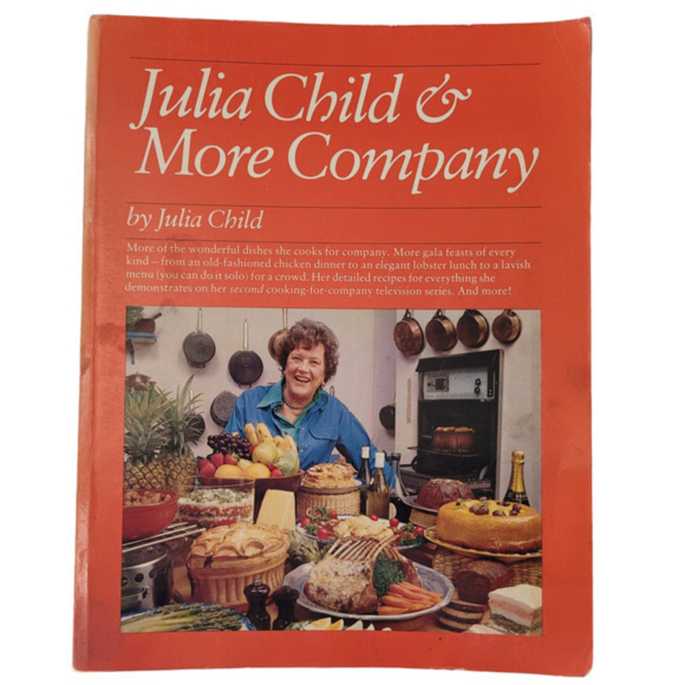 Julia Child‎ and More International Dining with Spice Island 2 cookbooks